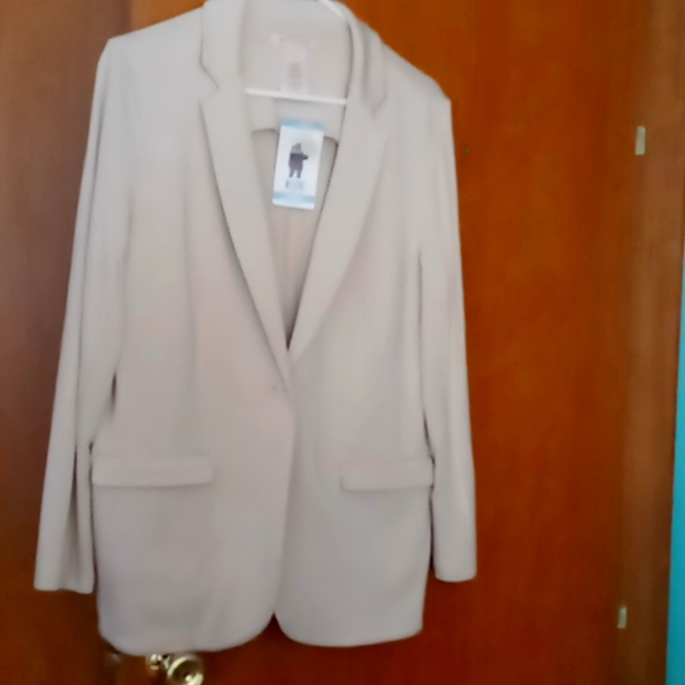 Women's Philosophy knit blazer L
